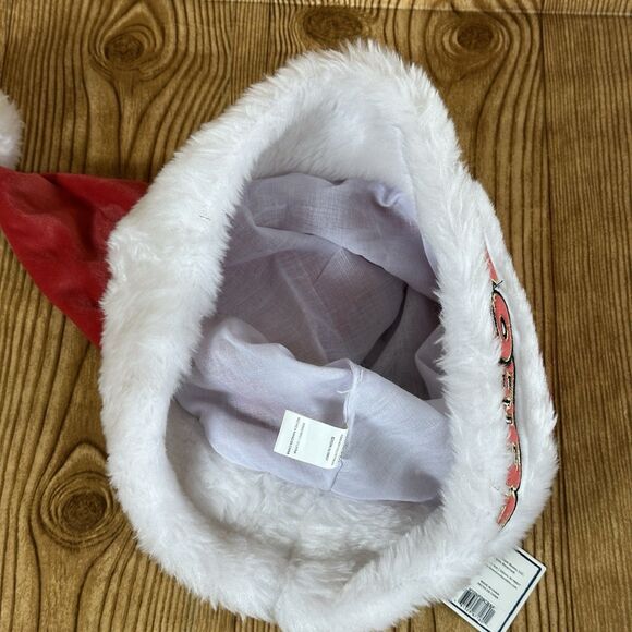San Francisco 49ers Holiday Santa Hat NFL Football Hat New Old Stock Kmart - Picture 9 of 14